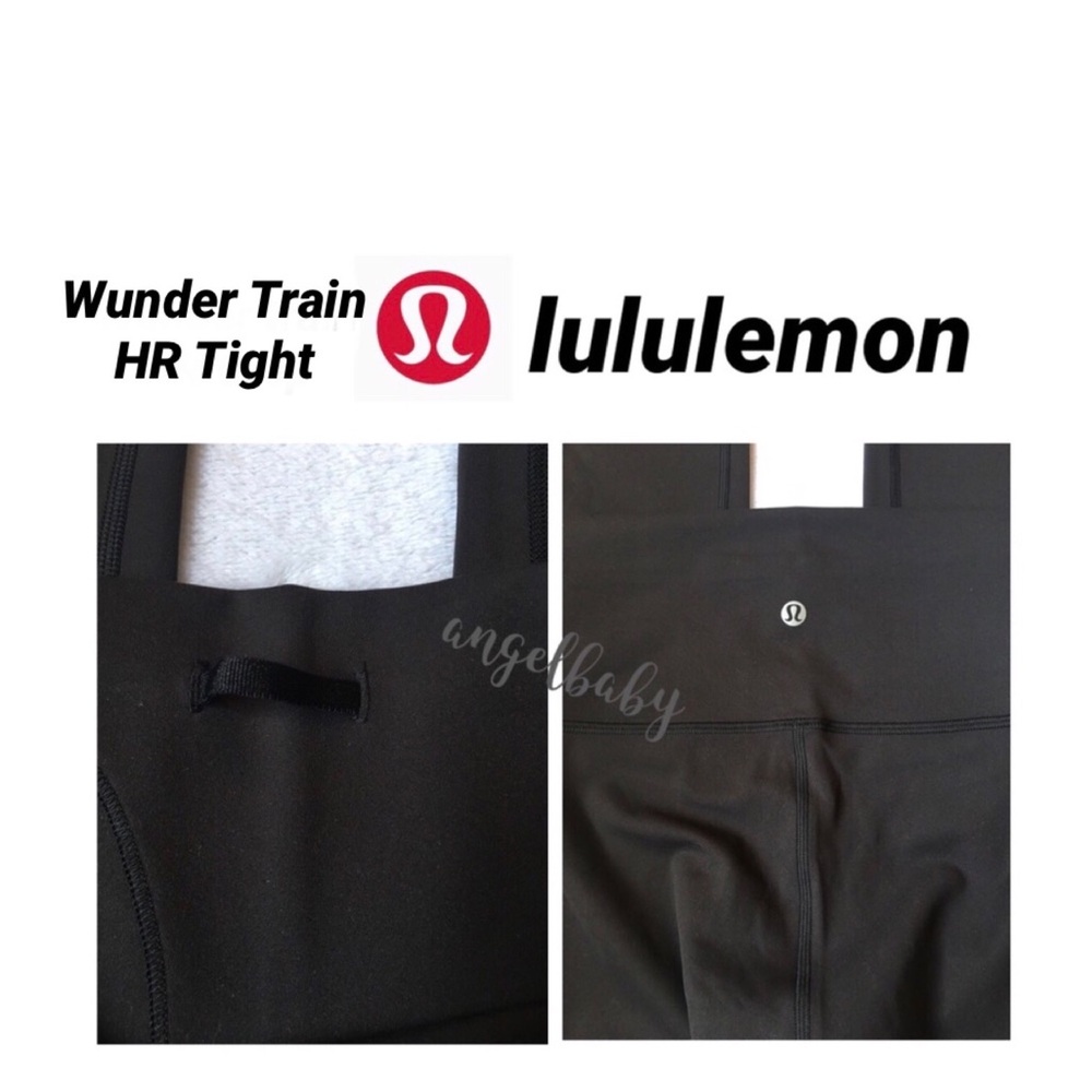 Lululemon Wunder Train HR Tight 25” in Solid Black! - Picture 6 of 17